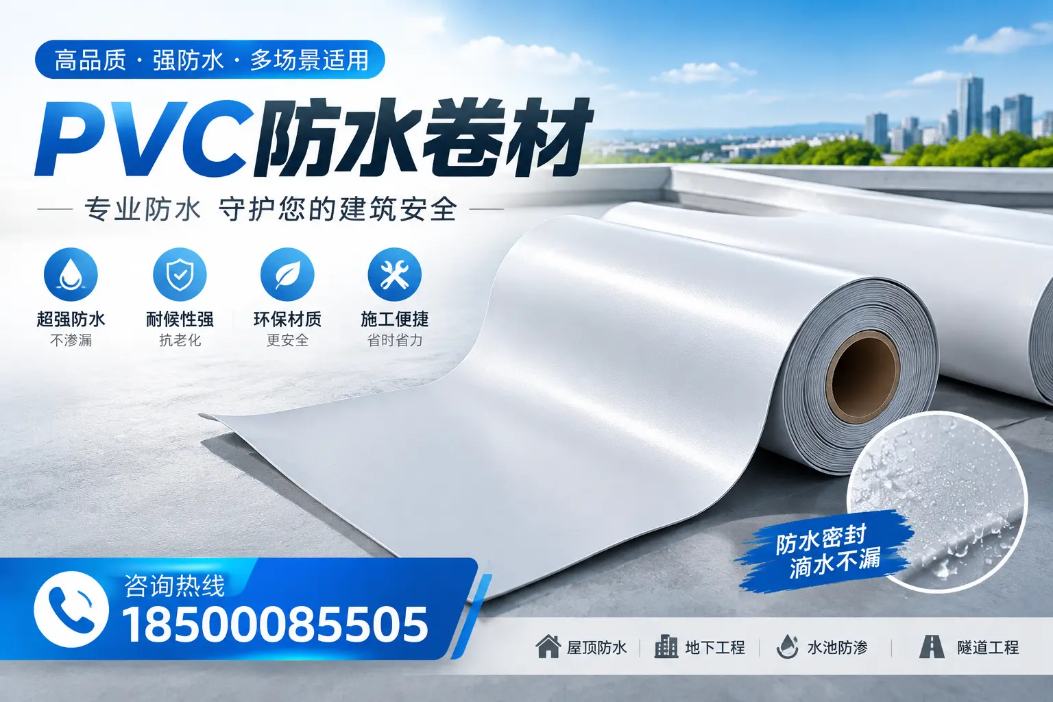 PVC防水卷材的市场竞争分析，随州品牌选择参考